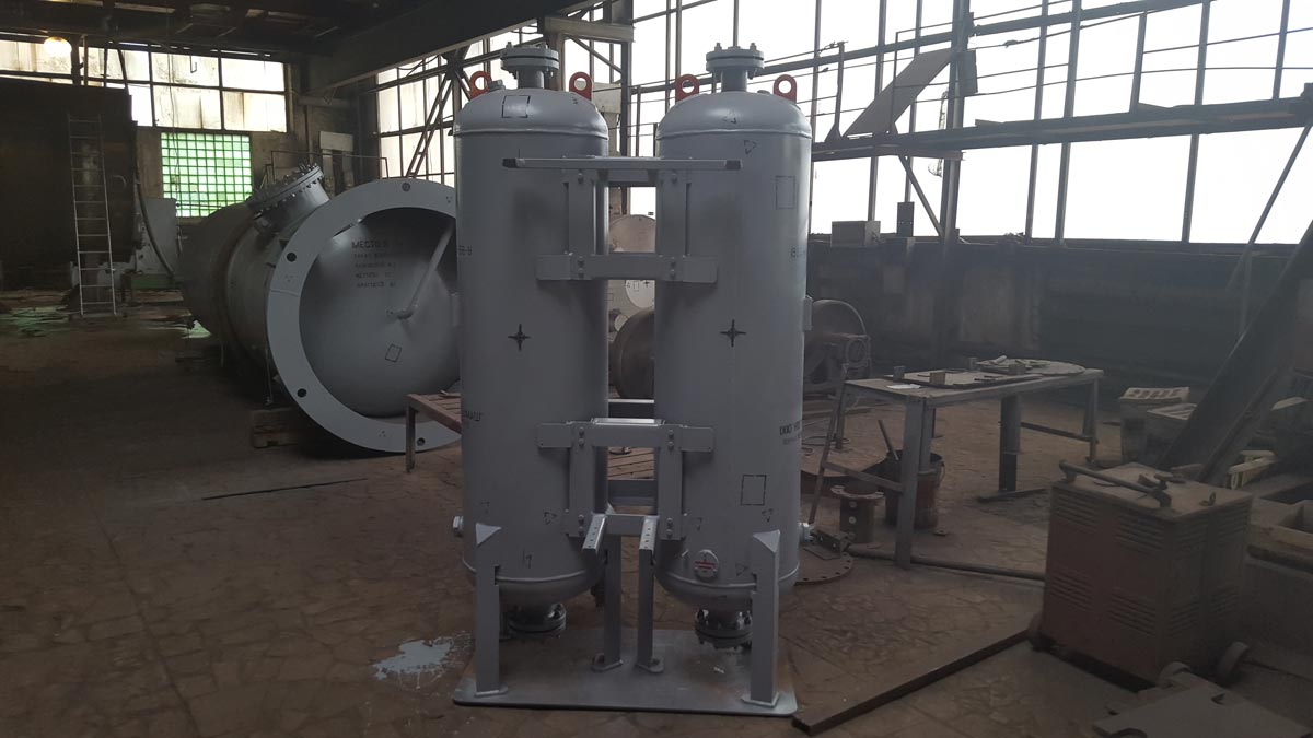 Адсорберы ВЭЭ производства ООО "НПО "Спецнефтемаш"