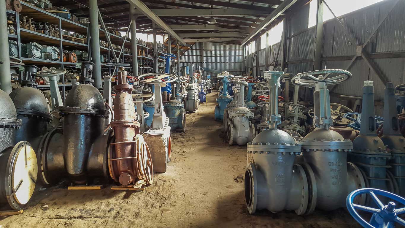 Склад готовой арматурной продукции ООО "НПО "Спецнефтемаш"